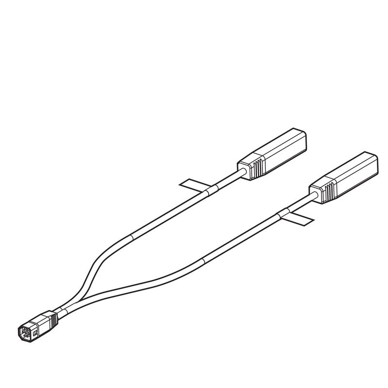 Humminbird Left / Right Splitter Cable, HELIX Side Imaging â€“ 9 M SILR Y
